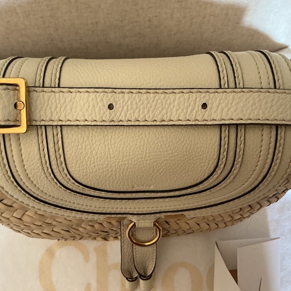 Chloe Marcie raffia bag - Picture 6 of 10